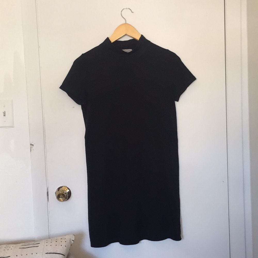 Urban outfitters black t-shirt dress
